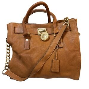 Michael Kors Hamilton Large Leather Tote Bag